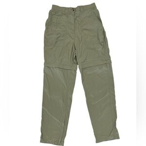 Exofficio Buzz Off Pants Women’s Small Insect Shield Convertible Green